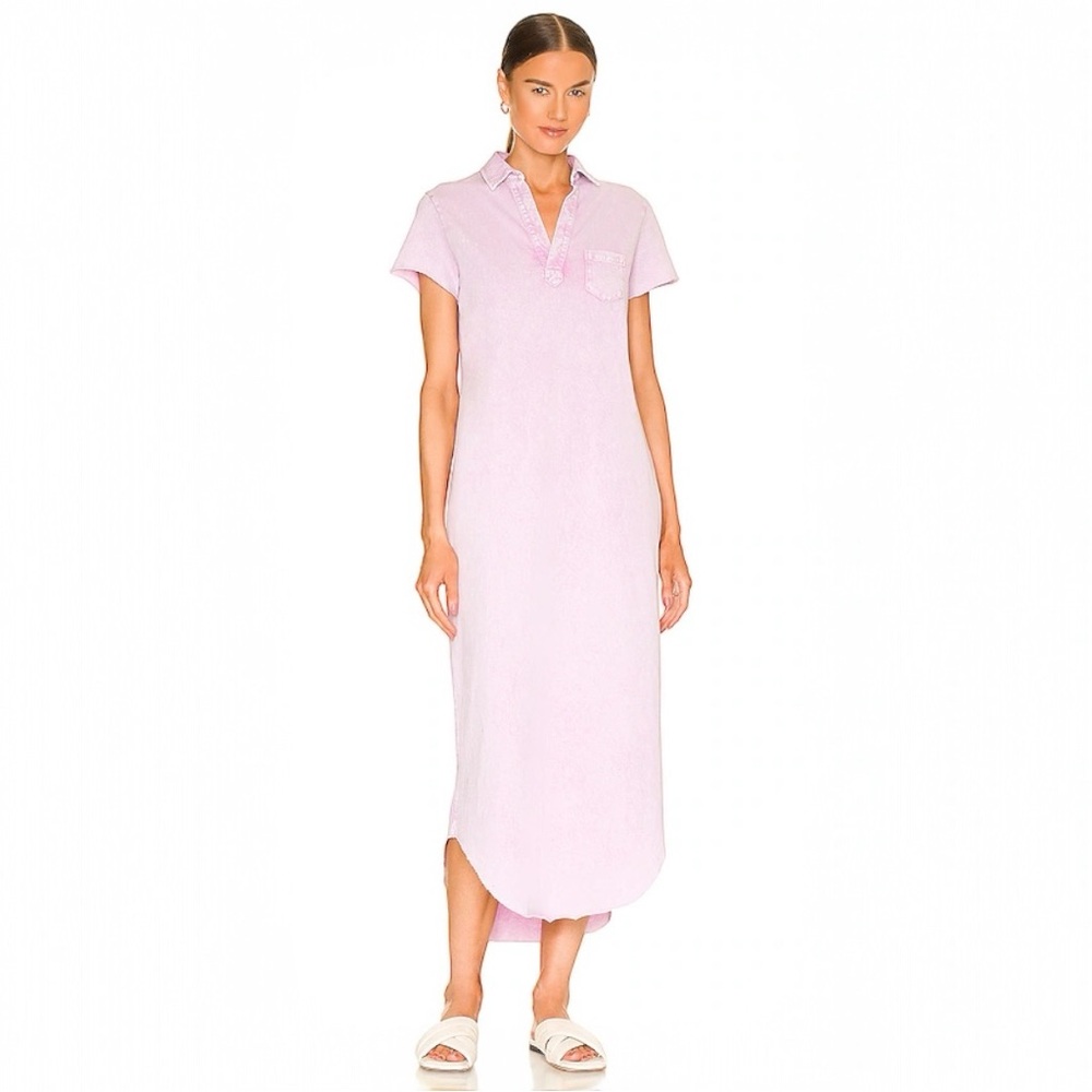 Frank & Eileen Dylan Polo Dress In Lavender